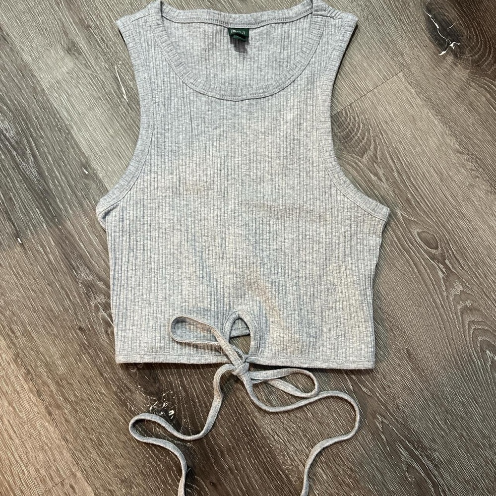 Ribbed tank top